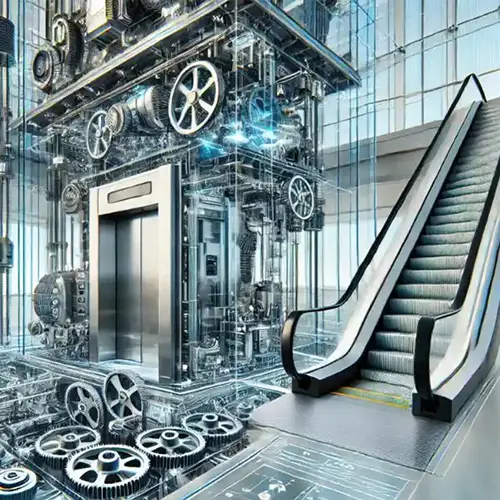 آسانسور و پله برقی